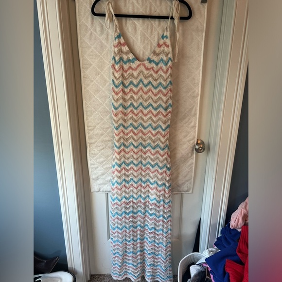 NWOT Wishlist Crochet Maxi Dress - Picture 2 of 6